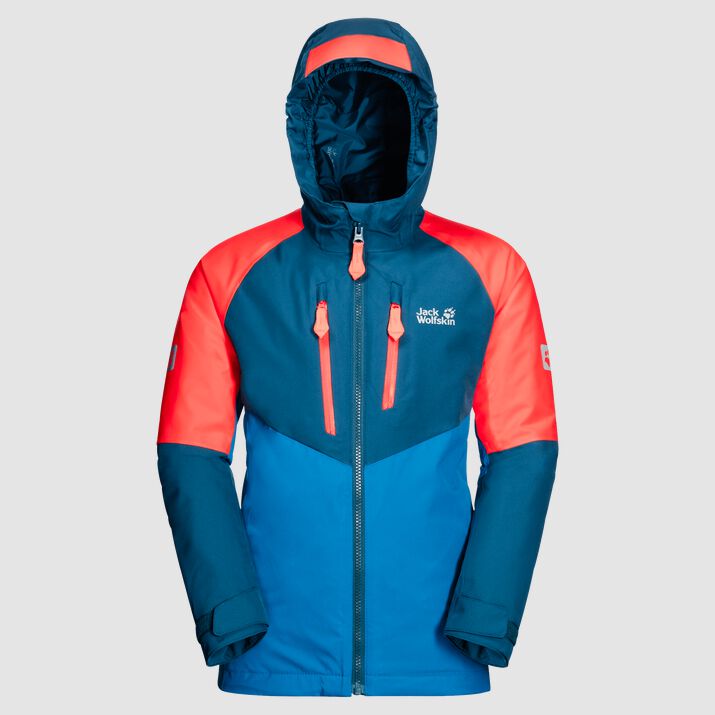 Chamarra Esquí Jack Wolfskin Great Snow Niños Azul Marino Mexico-4871193